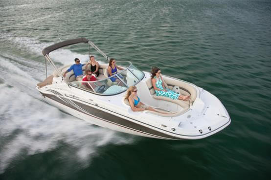 24 Foot Hurricane Deck Boat