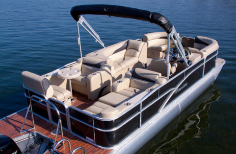 Pontoon boat rental