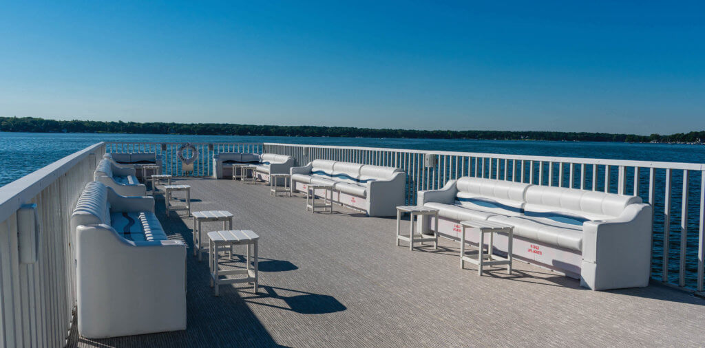 Lake Lawn Queen Tour Boat on Delavan Lake