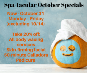 spa specials