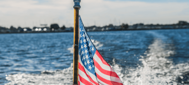 Fourth of July Flag