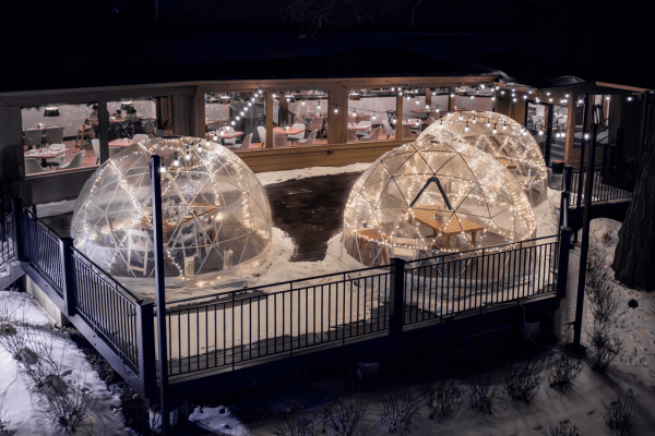 1878 on the Lake IGLOO DINING